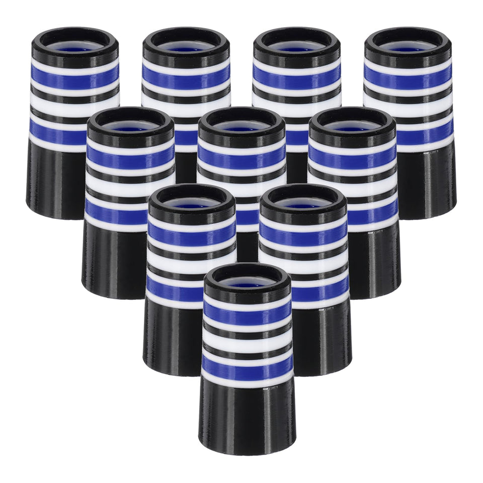 PATIKIL golf ferrules blue 10-pack box for a clean, durable finish on clubs.