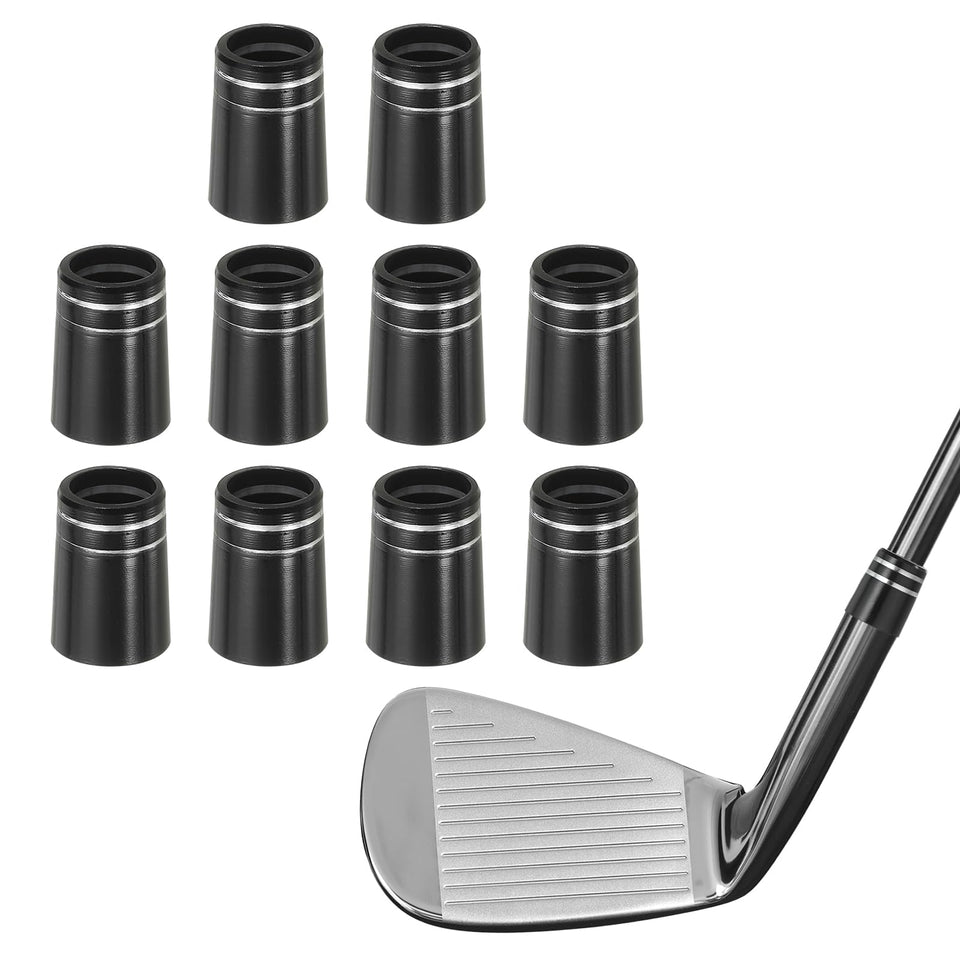 PATIKIL golf ferrules provide a conical polished finish for a refined club look