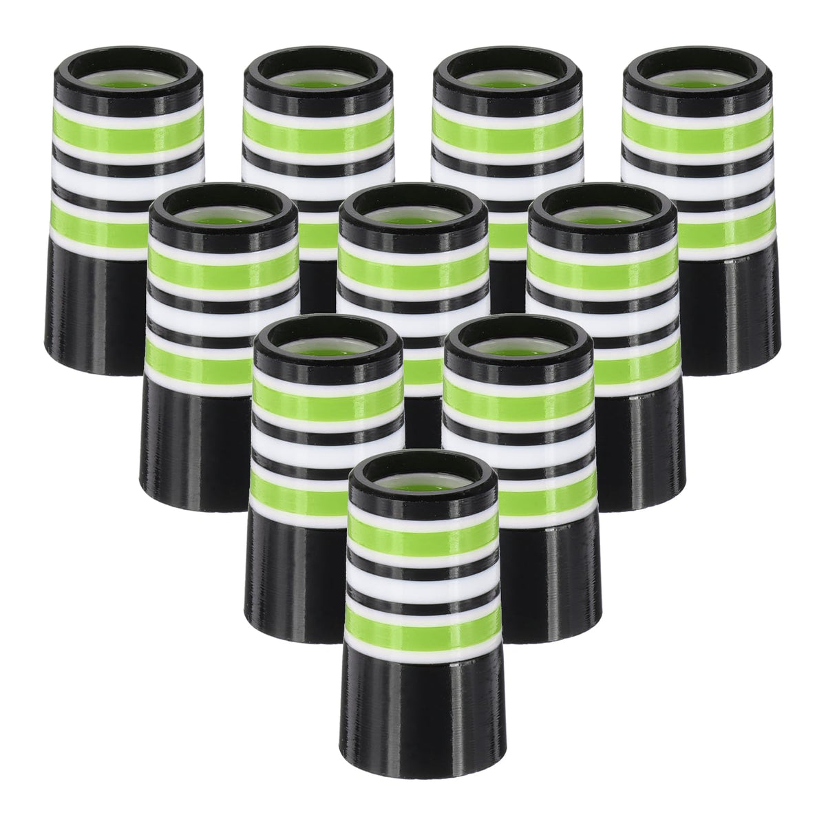 PATIKIL golf ferrules green close-up showing resin durability for clubs