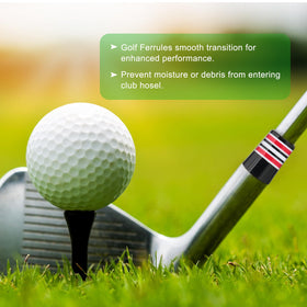 PATIKIL golf ferrules high-durability resin supports long-term club integrity.