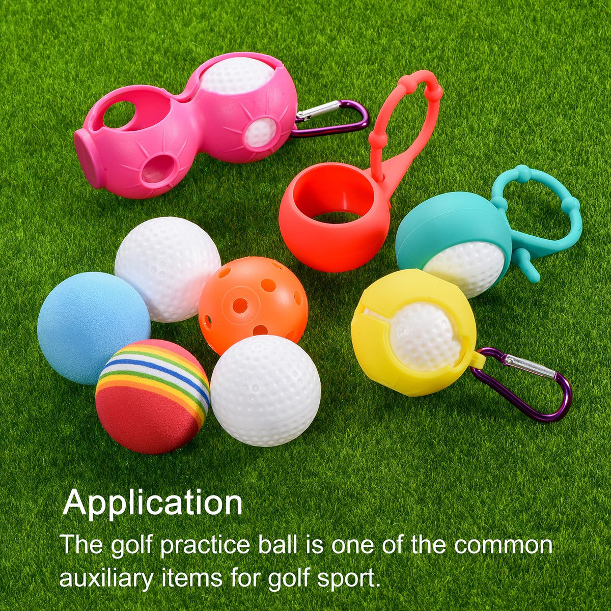 PATIKIL golf foam ball 42mm suitable for pet-safe home play.
