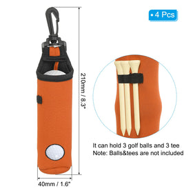 PATIKIL golf tee holder neoprene—lightweight kit keeps tees and balls handy during rounds.