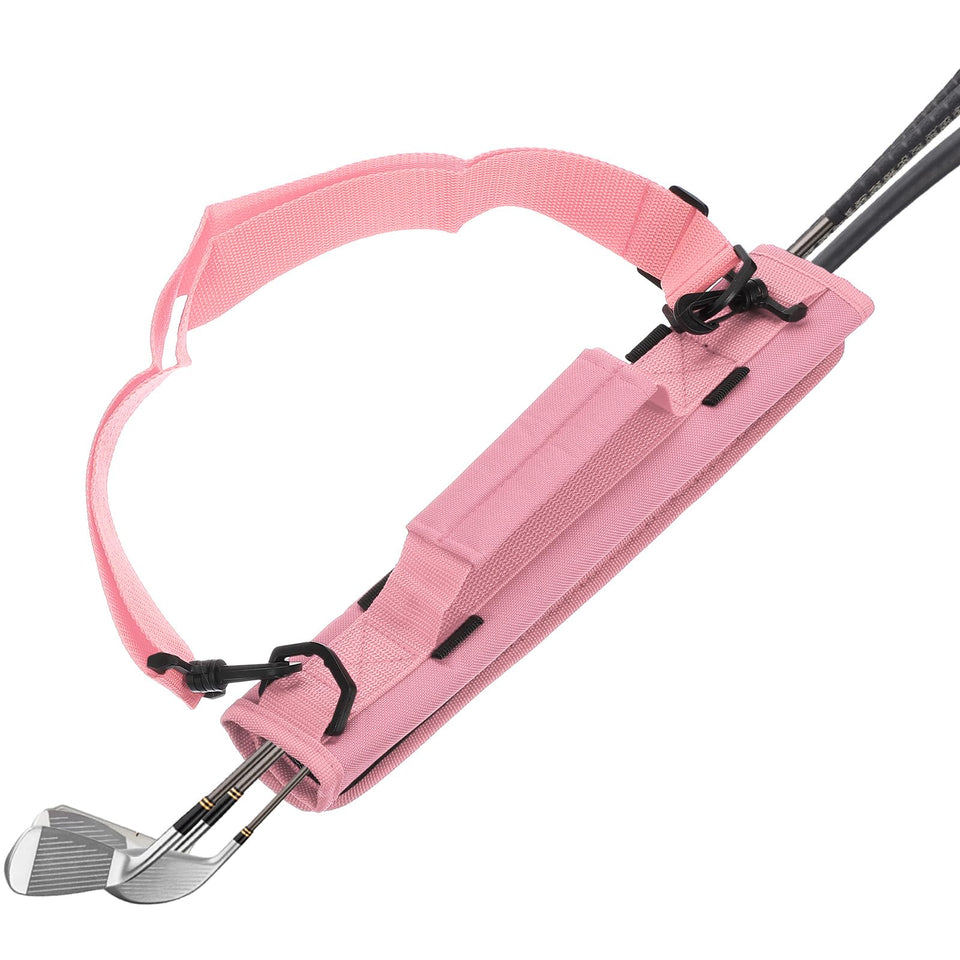 PATIKIL mini golf bag pink durable fabric for travel