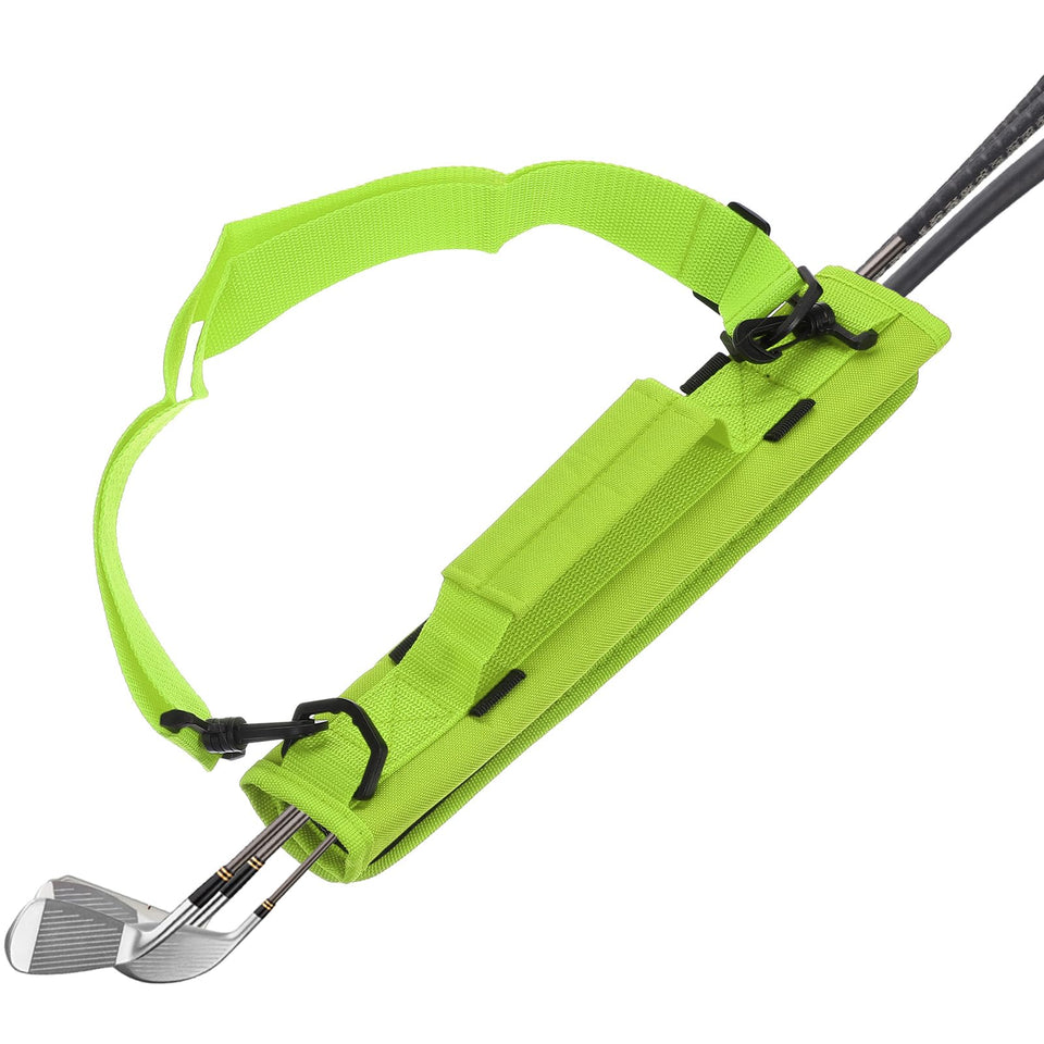 PATIKIL mini golf club bag with foldable storage for easy transport.