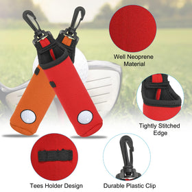 PATIKIL neoprene golf bag in red provides soft touch and durable protection.