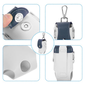 PATIKIL tee holder pouch in white-blue for quick tee access