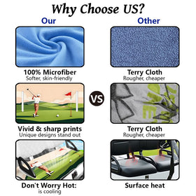 Peacoblue protects seats from dust and UV rays.