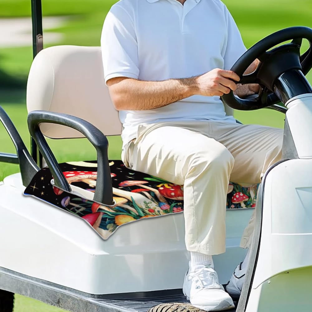 peacoblue universal-fit seat cover – fits most 2-seat carts with simple installation.