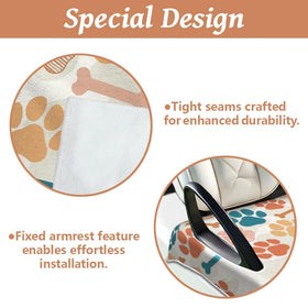 Peacoblue 100% microfiber seat blanket delivers soft, breathable cushioning