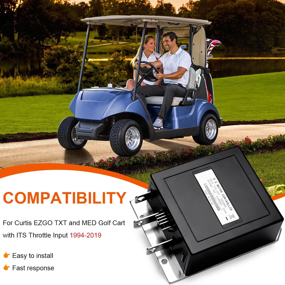 PEADEXSARG ITS throttle input connection ready for EZGO TXT installation.