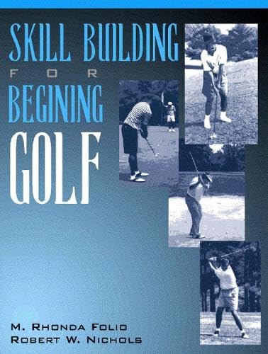Pearson Education Skill Building for Beginning Golf cover highlights fundamentals for new golfers.