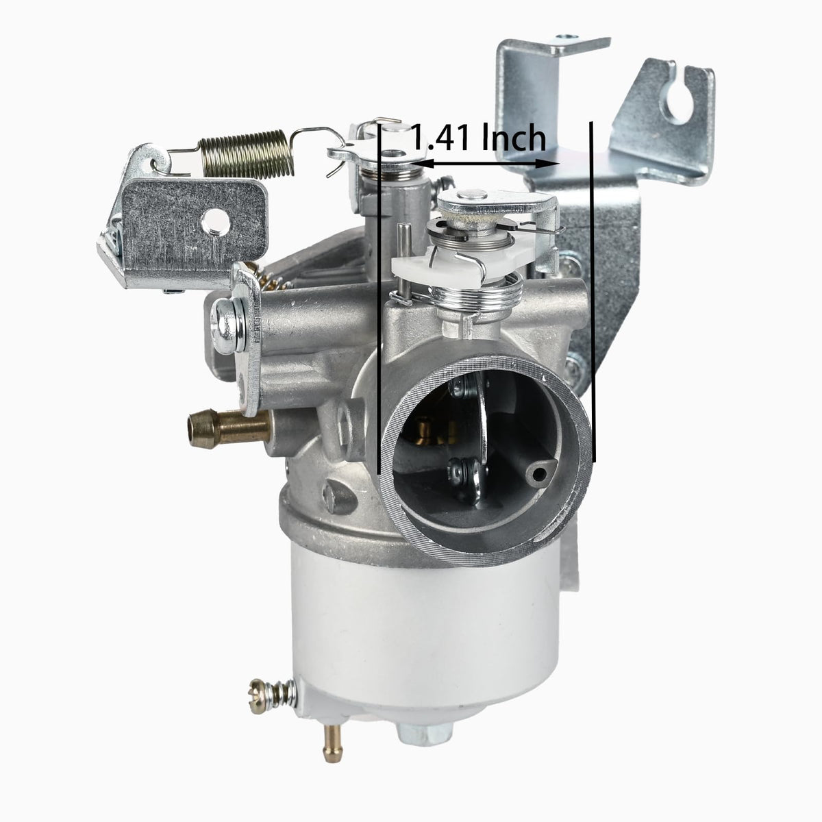 PEIYAPARTSGO carburetor pack contents including gaskets and fuel lines.