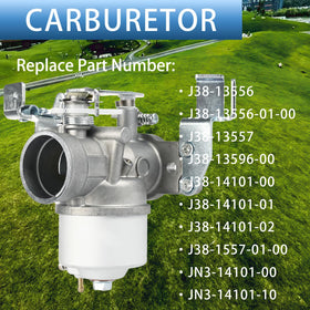 PEIYAPARTSGO carburetor installed on Yamaha G2-G11 for smoother starts.