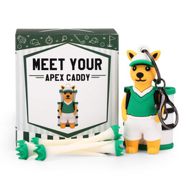 Penitue Kangaroo Caddie golf tee holder with playful on course storage