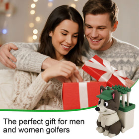Penitue puppy-themed golf accessory enhances on-course kit with charm