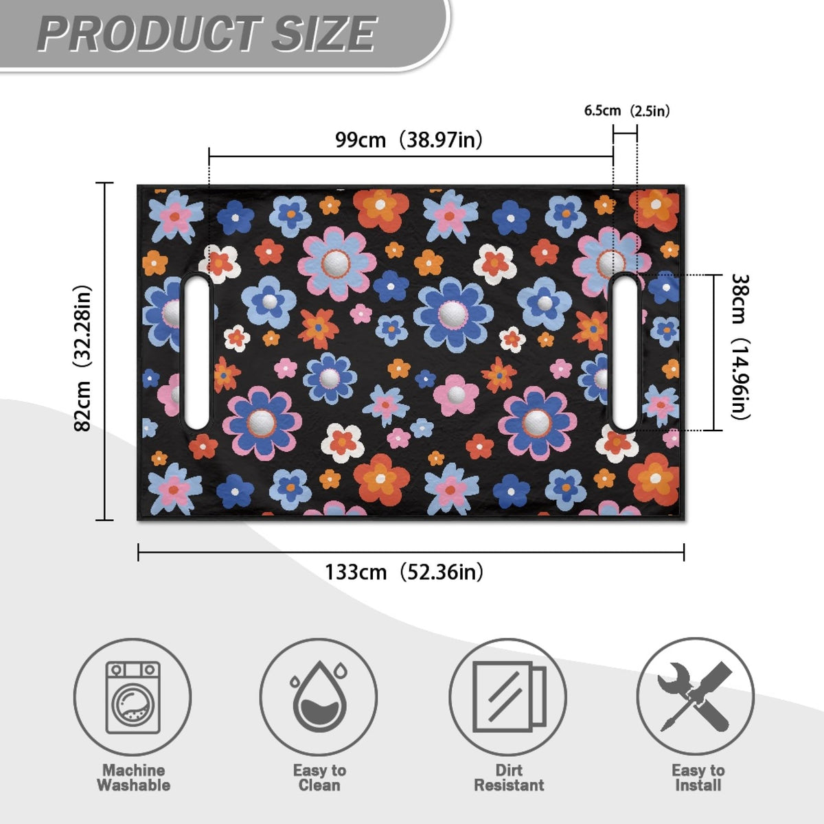 Penstroll Retro Daisy fit guide helps secure a snug cart cover on various models