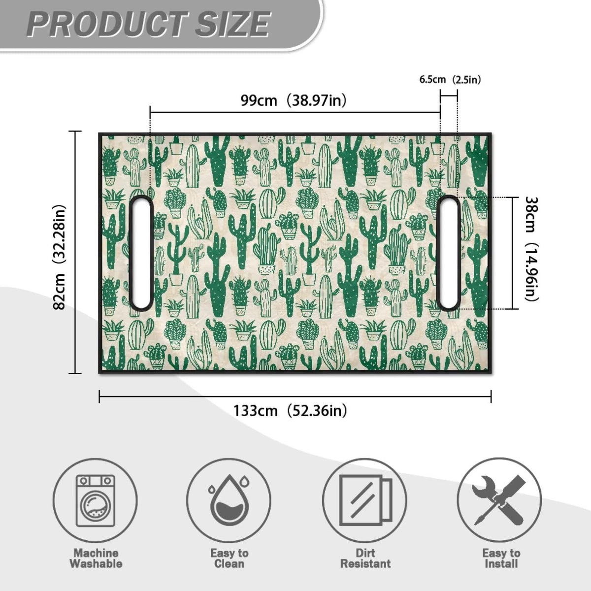 Penstroll easy-care cushion cover is hand washable for everyday use.