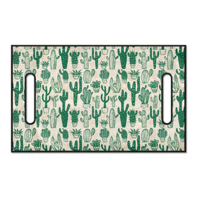 Penstroll cushion cover features non-slip fit for steady passenger seating.