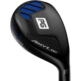 Performance Golf AnyLie Hybrid front view for versatile lies on the course.