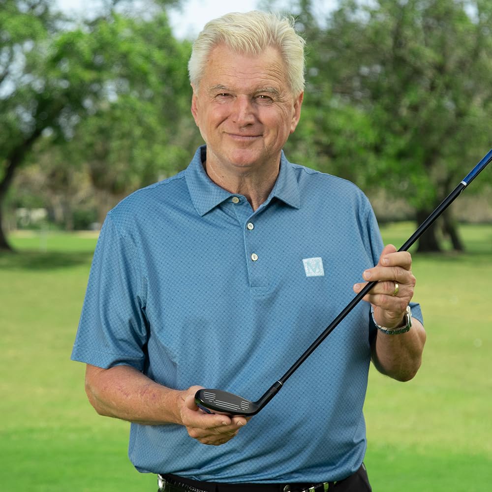 Performance Golf AnyLie Hybrid on a fairway bunker shows easy contact.