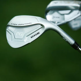 Performance Golf ONE Wedge with ONE Tempo Shaft for steadier rhythm.
