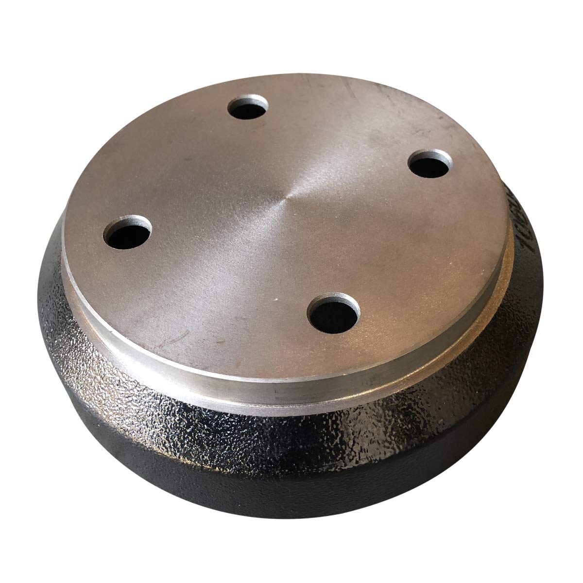 Performance Plus Carts brake drum for DS/Precedent rear view, durable replacement.