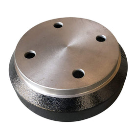 Performance Plus Carts brake drum for DS/Precedent rear view, durable replacement.