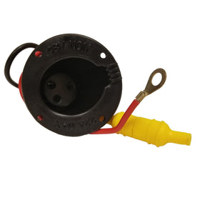 Performance Plus Carts Club Car DS 48V receptacle kit close-up for reliable charging