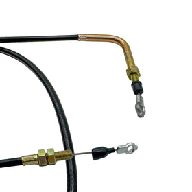 Performance Plus Carts EZGO accelerator cable 56-inch close-up for smoother throttle control.