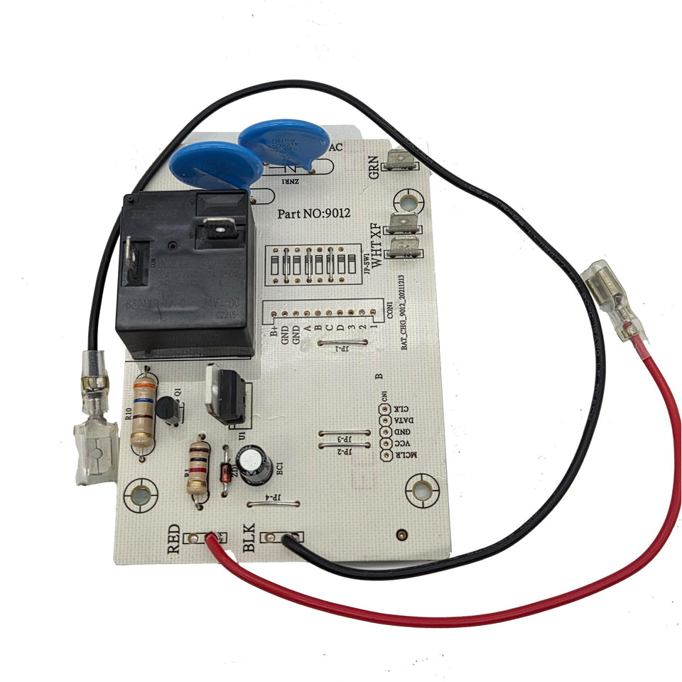 Performance Plus Carts EZGO charger board front view for reliable power management.