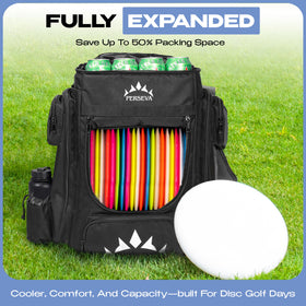 PERSEVA multi-pocket design supports easy access and item separation