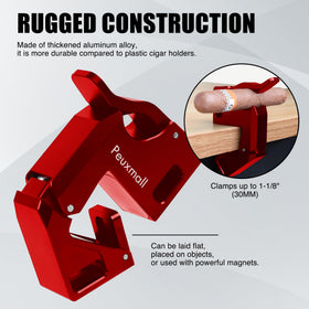 Peuxmall ring capacity 30-70 supports varied cigar sizes.