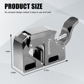 Peuxmall aluminum alloy stand providing durable, stable cigar support.