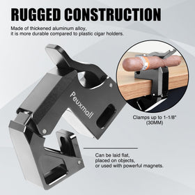 Peuxmall clip-on golf cart mount offers quick, tool-free attachment.
