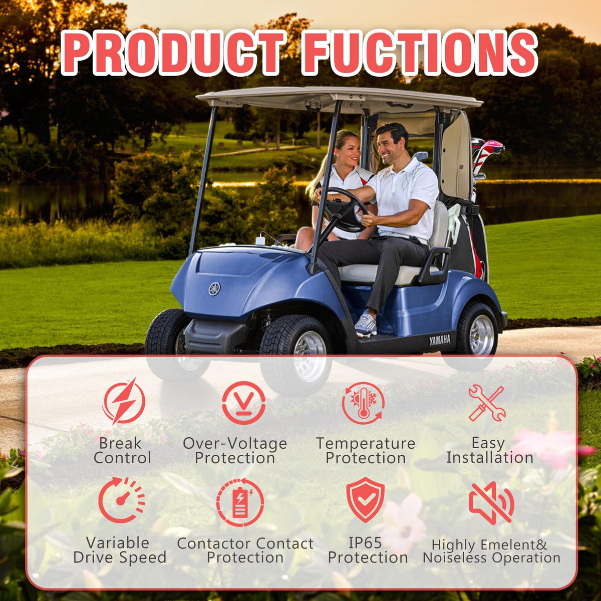 PFUM 1206-4301 compatibility with EZGO Medalist and TXT models.