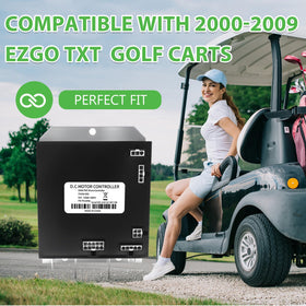 PFUM EZGO TXT compatibility image highlights 2000-2009 models.