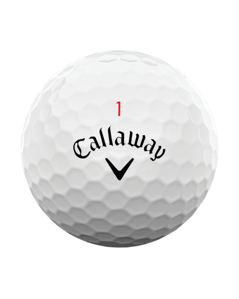 PG Callaway golf ball mix white with mint condition and varied player markings for practice