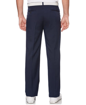 PGA TOUR active waistband pant featuring expandable waist for comfortable all day wear.