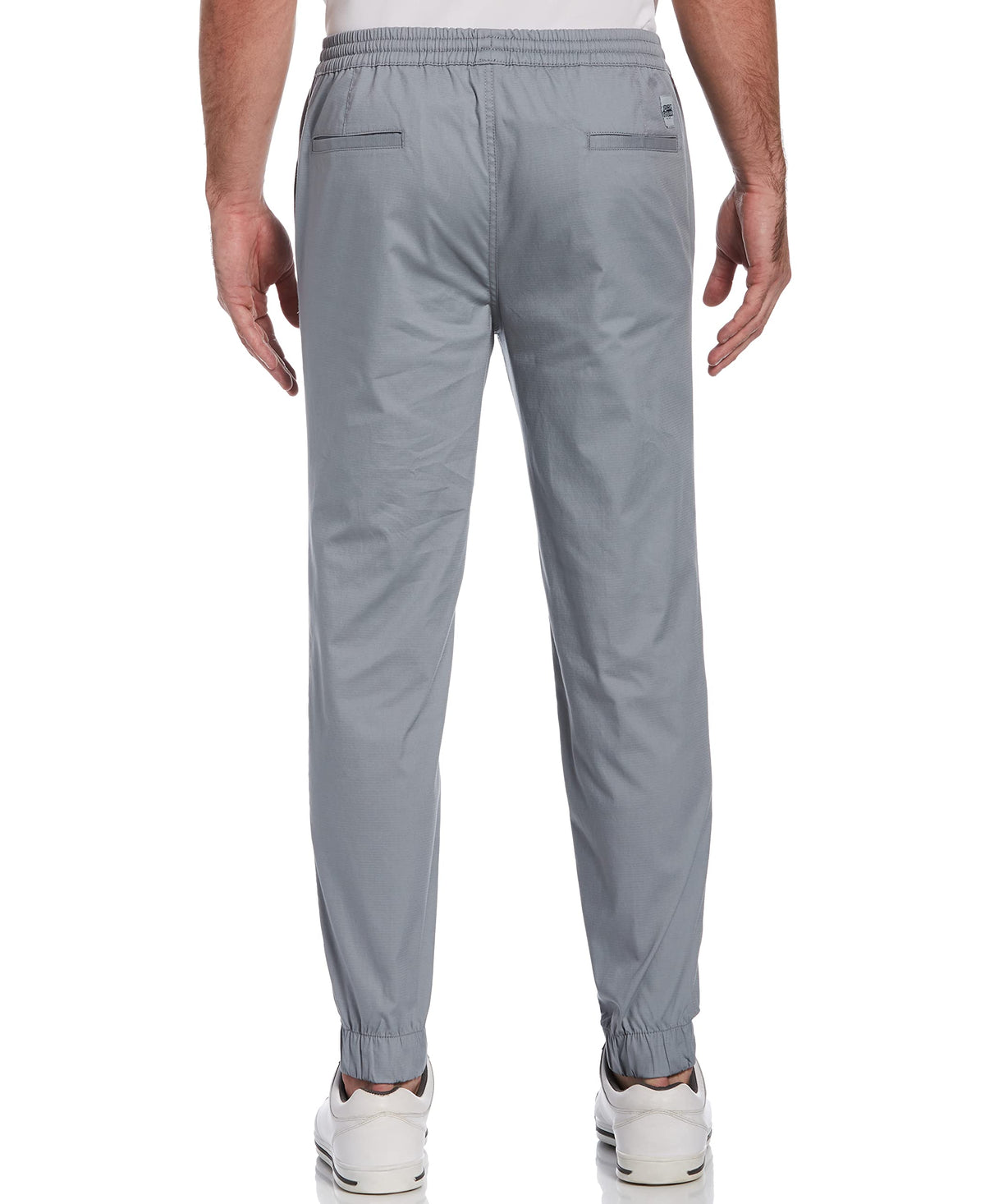 PGA TOUR Men's Eco Dobby Golf Pant Tradewinds back view emphasizing durability and comfort