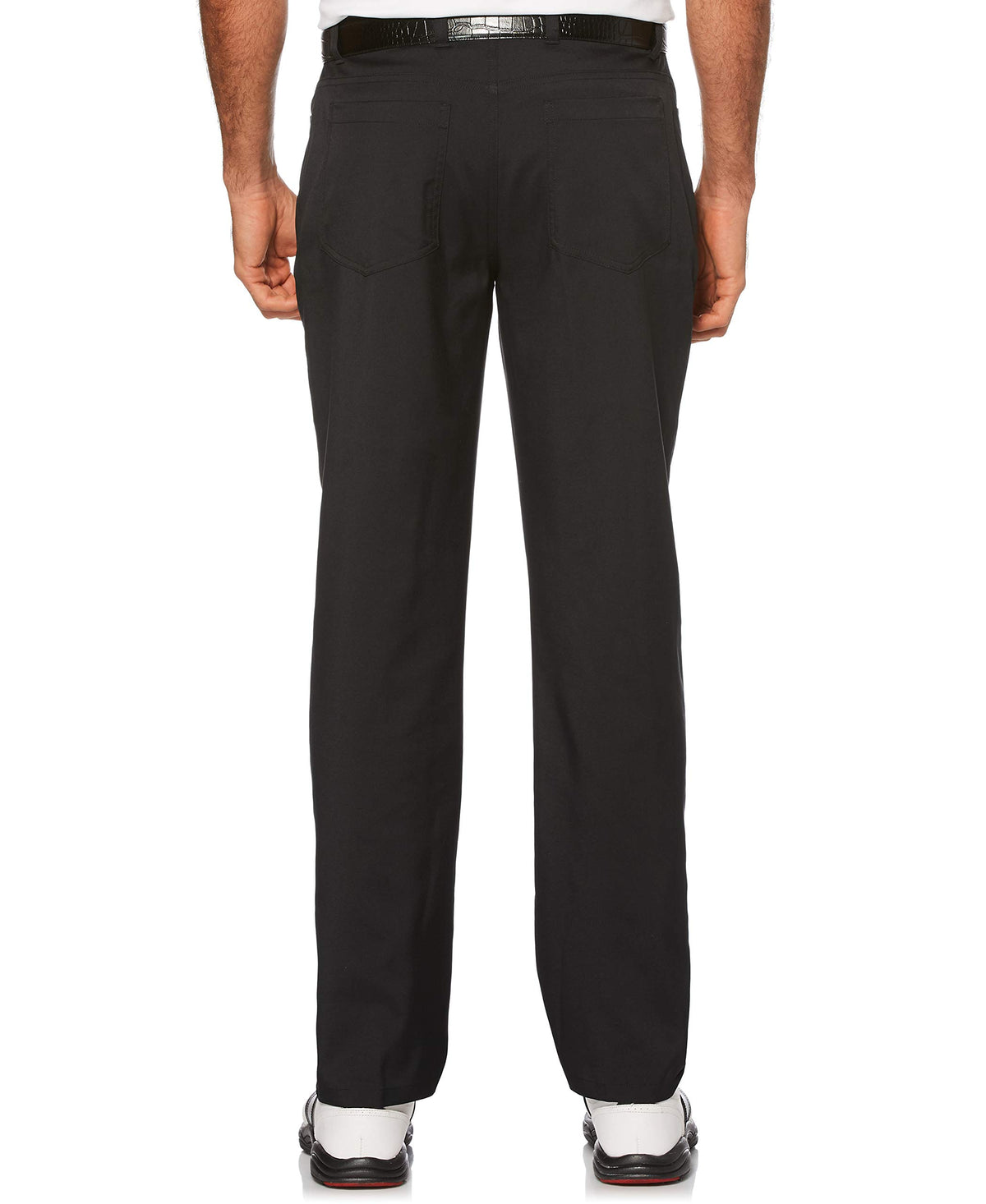 PGA TOUR golf pants, textured dobby close-up, offering a stylish, breathable look