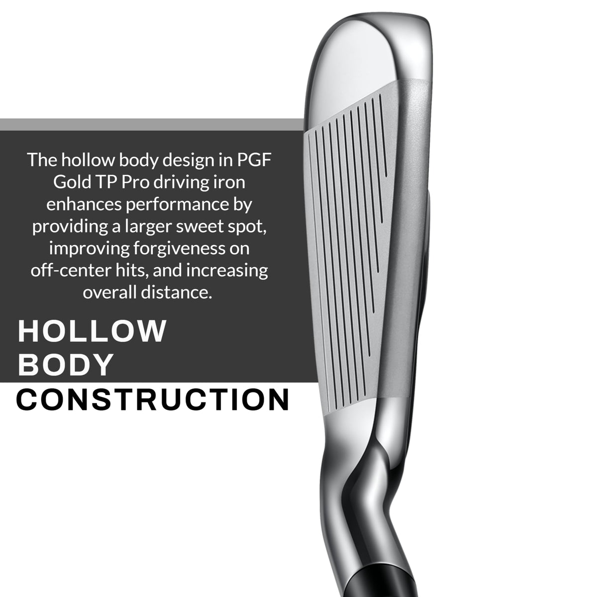 PGF Gold TP balance-focused design improves alignment and consistency across shots