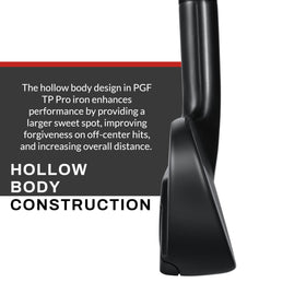 PGF Gold TP hollow body image showcasing expanded sweet spot