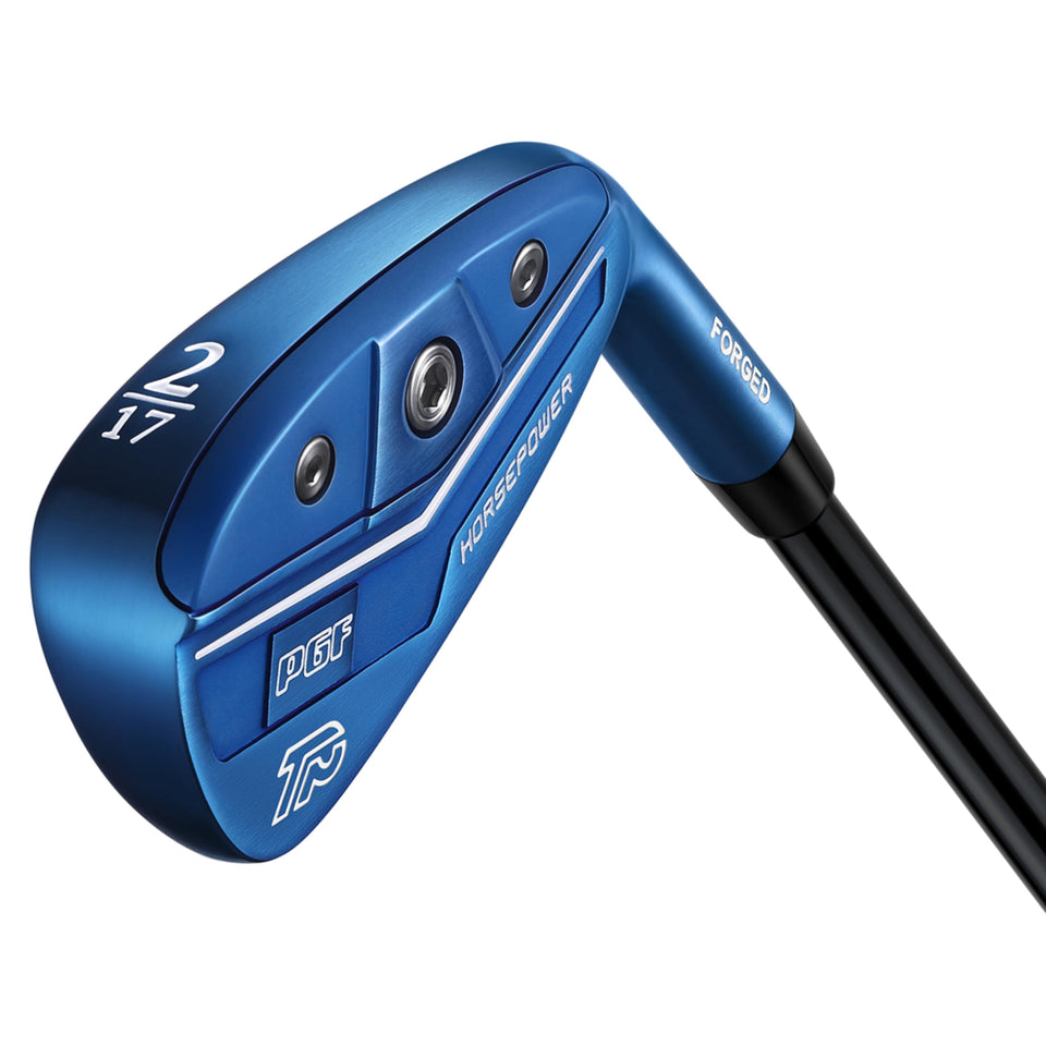 PGF Gold TP Pro forged iron 6 face detail with ultra-thin 1.7mm face