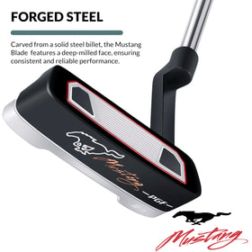 PGF Mustang face with micro-grooves reduces skid for a true roll.