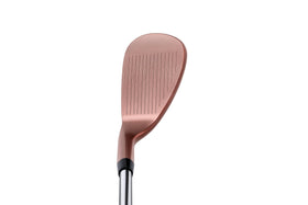 PGF Mustang wedge with fully milled sole shown for versatile turf performance