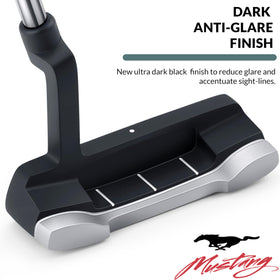 High MOI profile on PGF Mustang offers stable feel through the stroke.