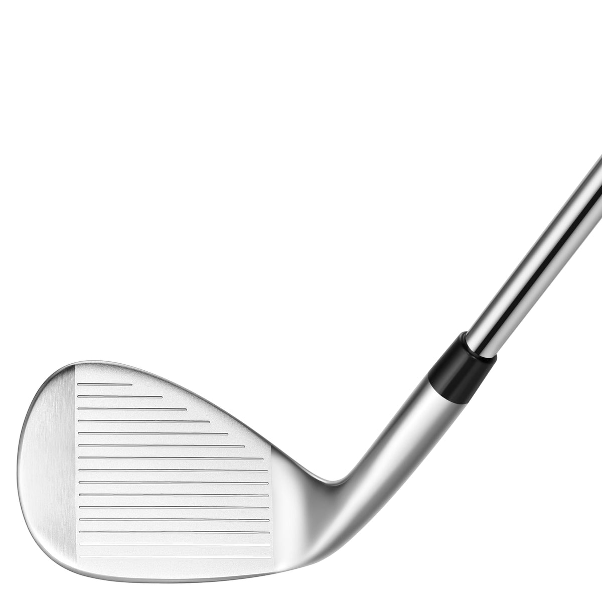 PGF Mustang 7 forged wedge setup with regular flex shaft supports comfortable rhythm