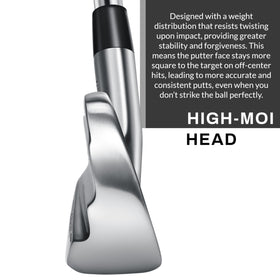 PGF Mustang Horsepower Pro driving iron face close-up highlights thin 1.7mm design