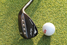 PGF Mustang sand wedge excels in bunker play with reliable turf interaction.
