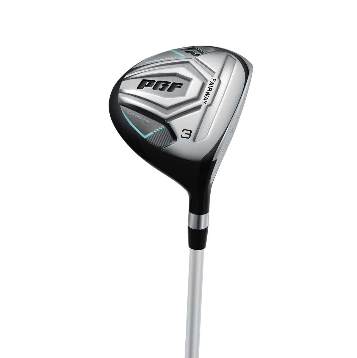 PGF Titanium Golf Driver for right-handed players with graphite shaft and 460cc head, offering forgiving drives